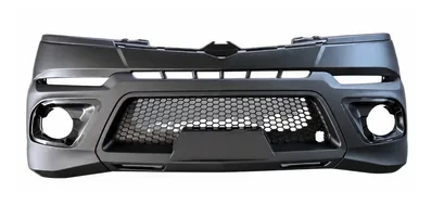 Přední nárazník Piaggio Porter NP6 v černém provedení
